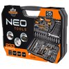 Zestaw kluczy nasadowych NEO TOOLS 10-078 1/2 3/8 i 1/4 cala (233 elementów) Załączona dokumentacja Instrukcja obsługi w języku polskim