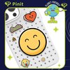 Zestaw przypinek do etui PINIT Emoji Pin do Pinit Case (Wzór 1) Kolor Wielokolorowy