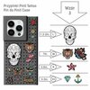 Zestaw przypinek do etui PINIT Tattoo Pin do Pinit Case (Wzór 3) Rodzaj Zestaw przypinek do etui