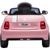Samochód dla dziecka SUN BABY Fiat 500 Wersja Sport Różowy Rodzaj biegu Przód