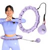 Hula hop ONE FITNESS OHA02 Fioletowy Obciążenie Tak