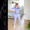 Hula hop ONE FITNESS OHA02 Fioletowy Średnica [cm] 43
