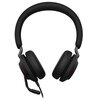 Słuchawki nauszne JABRA Evolve2 40 SE MS Czarny Pasmo przenoszenia min. [Hz] 20