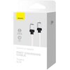 Kabel USB-C - Lightning BASEUS CoolPlay 20W 2 m Biały Złącze 2 Lightning