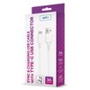 Kabel USB - USB-C SETTY 3A 1 m Biały Długość [m] 1