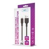 Kabel USB - microUSB SETTY New 2A 3 m Czarny Długość [m] 3
