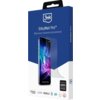 Opakowanie produktu "3MK SilkyMatt Pro" przedstawia grafikę telefonu z nałożoną folią ochronną, a na górze widnieje logo "3mk". Na opakowaniu znajdują się napisy: "SilkyMatt Pro™", "Silky touch, ensures full protection", "Your screen up to 400% stronger",
