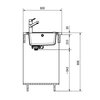 Zlewozmywak dwukomorowy FRANKE Basis BFG 620-34-34 114.0676.266 Beżowy 50x86 Typ Wbudowywany