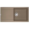 Zlewozmywak jednokomorowy z ociekaczem FRANKE Maris MRG 611-97 XL 114.0675.974 Cappuccino 50x97