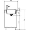 Zlewozmywak FRANKE Basic BFG 621-116 114.0676.259 Orzechowy Typ Wbudowywany