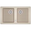 Zlewozmywak dwukomorowy FRANKE Basis BFG 620-34-34 114.0676.265 Orzechowy 50x86