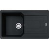Zlewozmywak jednokomorowy z ociekaczem FRANKE Urban UBG 611-86 114.0687.285 Onyx 50x86