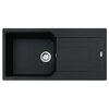 Zlewozmywak jednokomorowy z ociekaczem FRANKE Urban UBG 611-100 XL 114.0687.290 Onyx 50x100