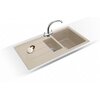 Zlewozmywak półtorakomorowy z ociekaczem FRANKE Basis BFG 651-78 114.0676.279 Beżowy 50x78 Wykonanie Fragranite