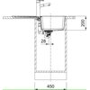 Zlewozmywak FRANKE Centro CNG 611-78 114.0687.320 Kamienny Szary Typ Wbudowywany