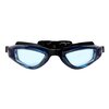 Okulary pływackie NILS AQUA NQG770AF Junior Czarno-niebieski filtr UV Regulacja Tak
