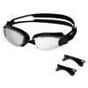 Okulary pływackie NILS AQUA NQG660MAF Racing Szary filtr UV