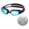 Okulary pływackie NILS AQUA NQG660MAF Racing Niebieski filtr UV Kolor Niebieski