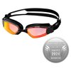 Okulary pływackie NILS AQUA NQG660MAF Racing Pomarańczowy filtr UV Kolor Pomarańczowy