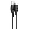 Kabel USB - Micro USB XO NB238 2.4A 1 m Czarny