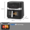 Air Fryer Frytkownica beztłuszczowa TURBOTRONIC TT-AF7W Funkcje dodatkowe Nienagrzewające się uchwyty