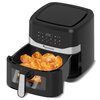 Air Fryer Frytkownica beztłuszczowa TURBOTRONIC TT-AF7W Funkcje dodatkowe Blokada bezpieczeństwa zapobiegająca przypadkowemu wyjęciu kosza