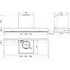 Okap FRANKE Style Lux FST Plus 608 X Stalowy 650m3/h 69dB klasa A Szerokość [cm] 60