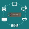 Pendrive PHILIPS Moon 3.1 64GB, USB 3.2 Gen. 2 (USB 3.1), Odczyt 180 Mb/s, Zapis 35 Mb/s Maksymalna prędkość zapisu [Mb/s] 35