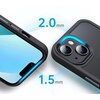 Etui TECH-PROTECT MagMat MagSafe do Apple iPhone 7/8/SE 2020/2022 Czarny Mat Seria telefonu iPhone