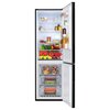 U Lodówka AMICA FK3356.4GBDF No frost 185.5cm Czarna Liczba półek 4