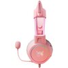 Słuchawki ONIKUMA X15 Pro Buckhorn RGB Różowy Pasmo przenoszenia min. [Hz] 20