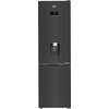 Lodówka BEKO B5RCNA405HDXBR Beyond No Frost Dystrybutor wody 203.5cm Ciemny Inox HarvestFresh, trwała sprężarka inwerterowa ProSmart