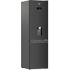 Lodówka BEKO B5RCNA405HDXBR Beyond No Frost Dystrybutor wody 203.5cm Ciemny Inox HarvestFresh, trwała sprężarka inwerterowa ProSmart Sterowanie Elektroniczne