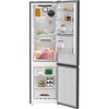 Lodówka BEKO B5RCNA405HDXBR Beyond No Frost Dystrybutor wody 203.5cm Ciemny Inox HarvestFresh, trwała sprężarka inwerterowa ProSmart Pojemność [l] 249 chłodziarka + 106 zamrażarka