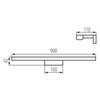 Kinkiet KANLUX Asten IP44 15W-NW-W Biały Rodzaj Kinkiet