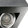 Lampa sufitowa punktowa KANLUX Stobi DLP 50-B Czarny Zasilanie Sieciowe