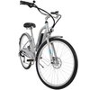 Rower elektryczny HUFFY Everett Plus 27.5 cala Srebrny Rama Aluminiowa, 18"