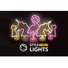 Neon LED MANTA Love SNL42WH Wymiary [mm] 610 x 274