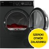 Suszarka AMICA AD3S72LTG slim 46 cm z pompą ciepła 7kg Funkcje dodatkowe Wskaźnik potrzeby opróżnienia pojemnika na wodę