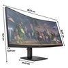 Monitor HP Omen 34C 34" 3440x1440px 165Hz 1 ms [GTG] Curved Przeznaczenie Dla gracza