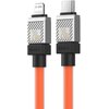 Kabel USB-C - Lightning BASEUS CoolPlay Series 20W 2 m Pomarańczowy Rodzaj Kabel