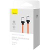 Kabel USB-C - Lightning BASEUS CoolPlay Series 20W 2 m Pomarańczowy Wyświetlacz LCD Nie
