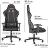 Fotel GENESIS Nitro 550 G2 Czarny Regulowane oparcie Tak