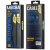 Kabel USB - Lightning WEKOME WDC-190 Mecha Series 1 m Żółty Długość [m] 1