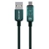 Kabel USB - USB-C WEKOME WDC-180 Vanguard Series 1 m Zielony
