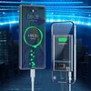 Powerbank WEKOME WP-323 Vanguard Series 10000 mAh 22.5W Czarno-przezroczysty Pojemność nominalna [mAh] 10000
