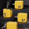 Ładowarka sieciowa WEKOME WP-U141 Tint Series GaN 67W Zółty Kolor Żółty
