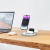Ładowarka indukcyjna TECH-PROTECT QI15W-A27 3w1 Magnetic MagSafe Biały Moc [W] 2.5