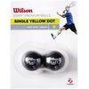 Piłka do squasha WILSON Single Yellow Dot Slow (2 szt.) Rodzaj Piłka do squasha