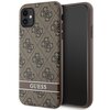 Etui GUESS 4G Stripe do Apple iPhone 11/Xr Brązowy